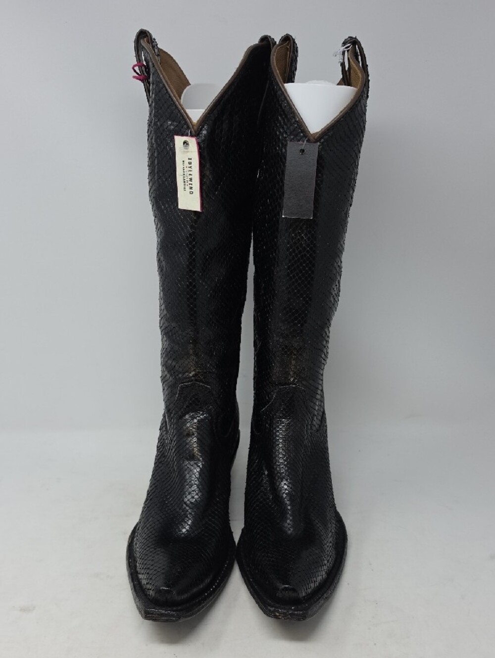 Idyllwind Women's Slay Exotic Python Tall Western Boots Snip Toe Size 9 - Picture 2 of 6